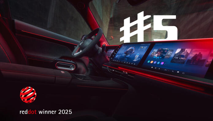 smart #5: Κέρδισε το βραβείο Red Dot Brands & Communication Design