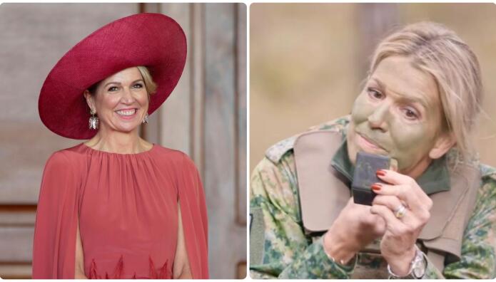 Bασίλισσα Μάξιμα: Συμμετείχε Σε Στρατιωτικές Ασκήσεις