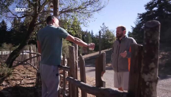 Φάρμα: Η Κίνηση Συμφιλίωσης Του Βάγγου Προς Τον Δημήτρη