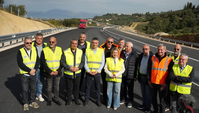 Παραδίδεται σε κυκλοφορία ο αυτοκινητόδρομος Πάτρα – Πύργος