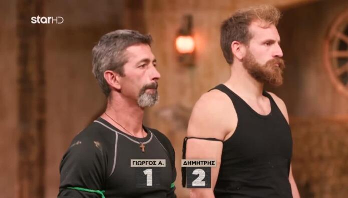 Φάρμα - Δημήτρης vs Γιώργος: Ποιος μπήκε στην τελική πεντάδα