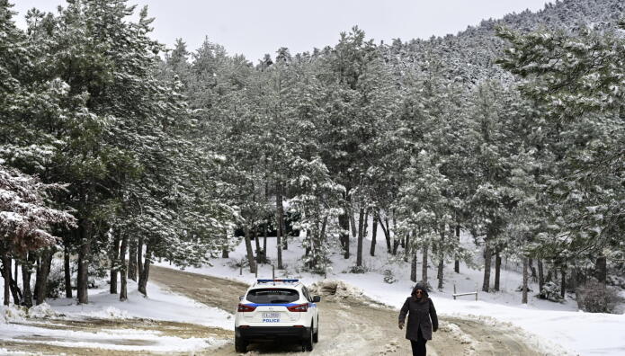 Καιρός: Χιόνια Στην Αττική Παραμονή Πρωτοχρονιάς