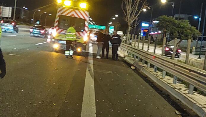 κόμβος Βαρυμπόμπης τροχαίο ατύχημα