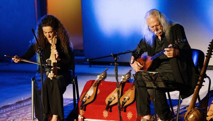 Το ντουέτο Ross Daly και Κέλυ Θωμά στο Theatre of the No