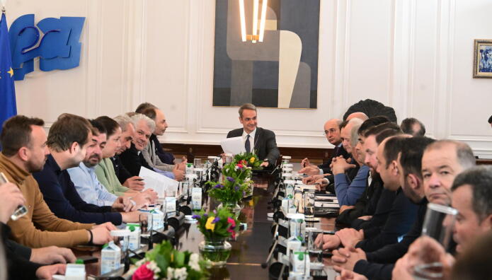 Μητσοτάκης Σε Αγρότες:Τις Εξελίξεις Διαμορφώνουν Οι Παρόντες