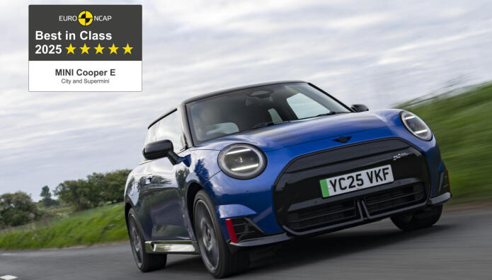 MINI Cooper ηλεκτρικό:  Εντυπωσιακά αποτελέσματα στις δοκιμές ασφαλείας