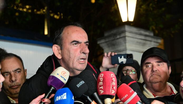 εκπρόσωπος αγροτών Ρίζος Μαρούδας