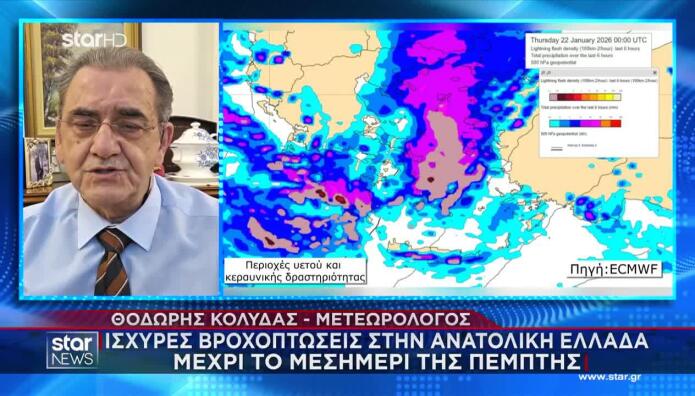 Κακοκαιρία Αττική: Έντονα Φαινόμενα Έως Το Απόγευμα Τετάρτης