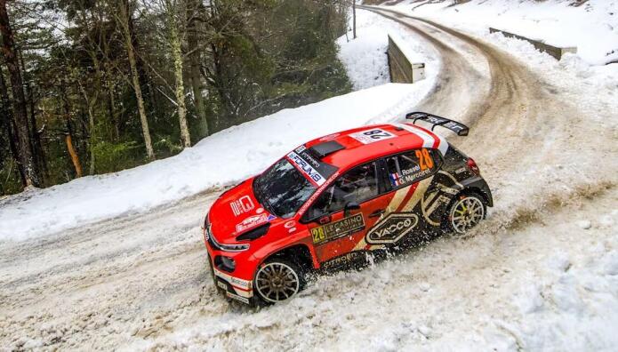 Citroen C3 Rally2: Rossel και Mercoiret κερδίζουν το Ράλι Μόντε Κάρλο