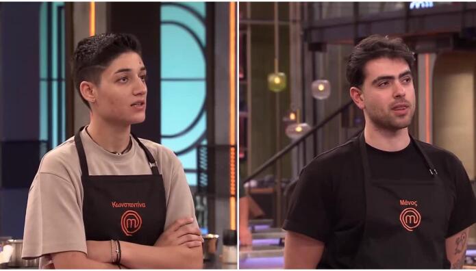MasterChef: Η μονομαχία Κωνσταντίνας και Μάνου