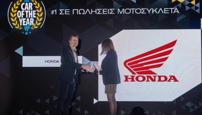 COTY 2026: Η Honda είναι πρώτη σε πωλήσεις μοτοσυκλετών στην Ελλάδα