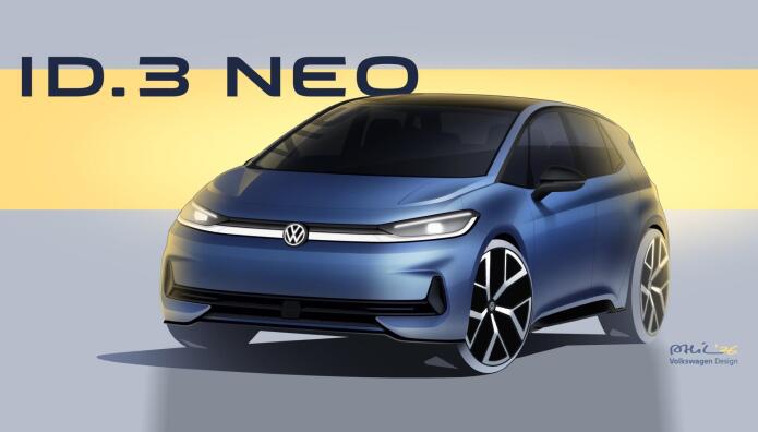 VW: Ο διάδοχος του ID.3 ονομάζεται ID.3 Neo
