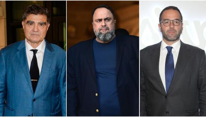 Γιάννης Βαρδινογιάννης, Βαγγέλης Μαρινάκης, Θοδωρής Κυριακού