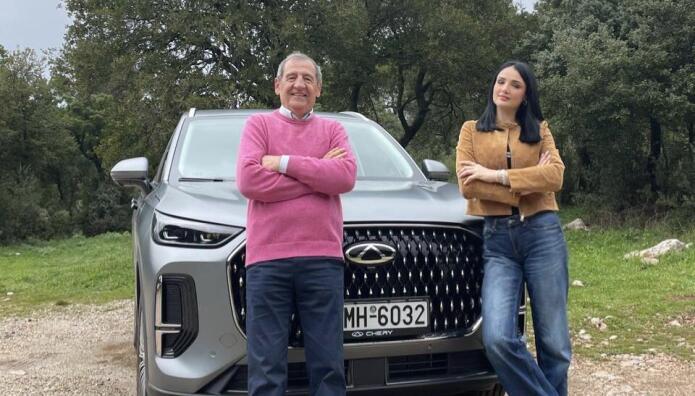Βαλεντίνα Καραγεωργίου: Οδηγεί το νέο Chery Tiggo 9 PHEV