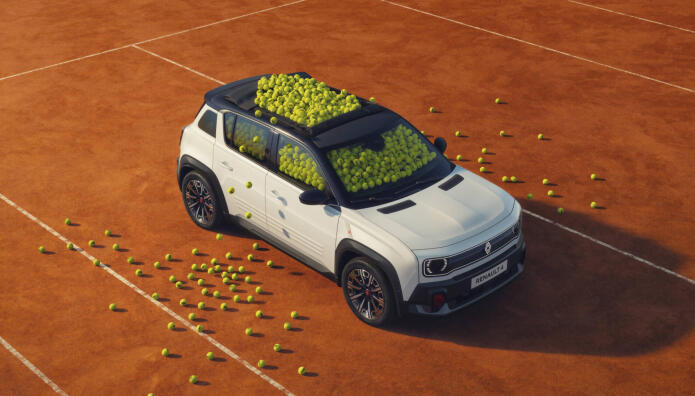 Renault 4 Roland Garros E-Tech electric: Μια νέα ειδική έκδοση