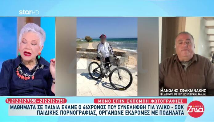 Ο Ποδηλάτης Που Συνελήφθη Για Παιδική Πορνογραφία