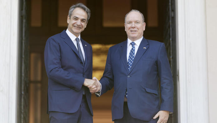 Μητσοτάκης - Αλβέρτος Μονακό