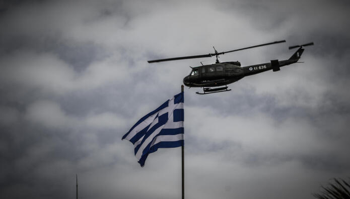 Κρήτη: Αναγκαστική Προσγείωση Στρατιωτικού Ελικοπτέρου