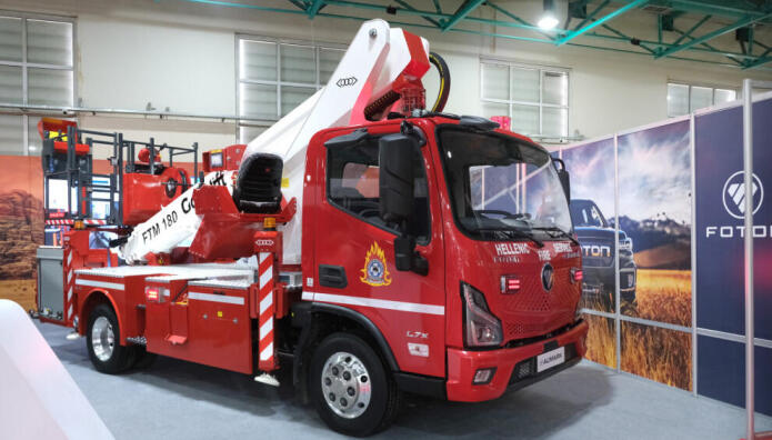FOTON e-Aumark ELE4: Αυτό είναι το πρώτο ηλεκτρικό πυροσβεστικό όχημα