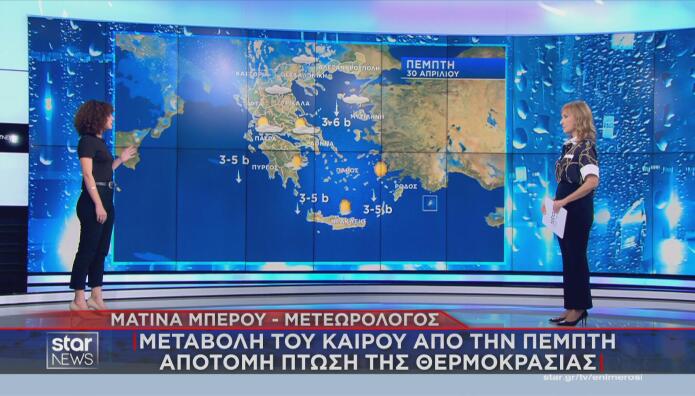 καιρός Πρωτομαγιάς