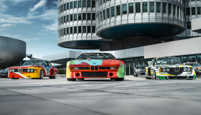 Ιστορική έκθεση με όλα τα BMW Art Cars