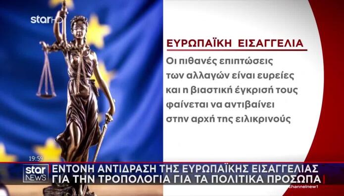 Έντονη Αντίδραση Κοβέσι Στην Τροπολογία Για Τους Πολιτικούς