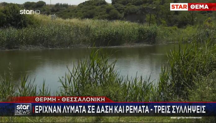 Θέρμη: Έριχναν Λύματα Σε Δάση Και Ρέματα
