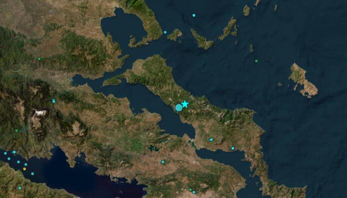 Ισχυρός σεισμός στην Εύβοια - Αισθητός στην Αττική