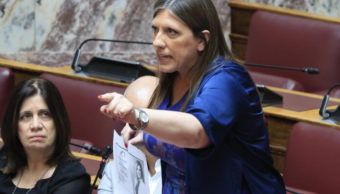 Ζωή Κωνσταντοπούλου: Κάλεσε Το 100 Στη Βουλή