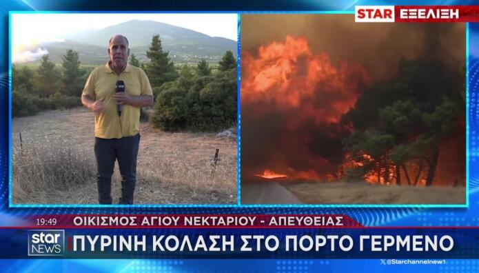 φωτιά Κορινθιακός