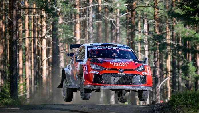 Toyota GAZOO Racing: «Πέταξε» στο ράλι Φινλανδίας