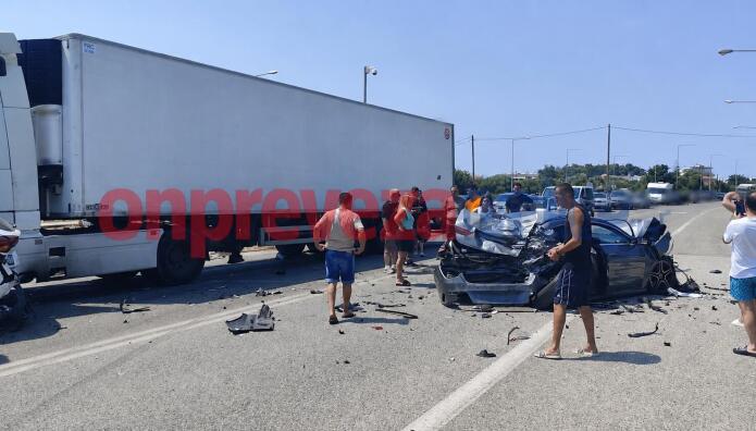 Άκτιο: Καραμπόλα Στην Υποθαλάσσια Σήραγγα