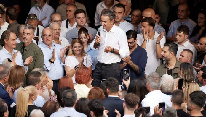 Κυριάκος Μητσοτάκης Κοζάνη