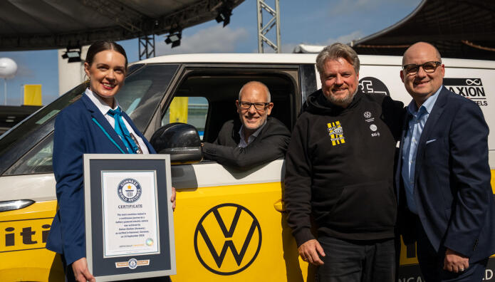 VW ID. Buzz: Ρεκόρ Guinness με 99.767 χιλιόμετρα