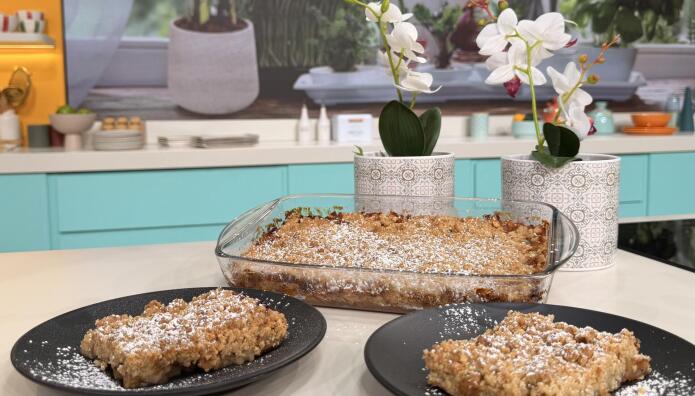 Apple crumble