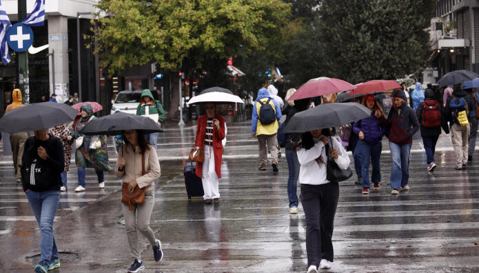 Καιρός: Νέα ισχυρή κακοκαιρία από το Σάββατο