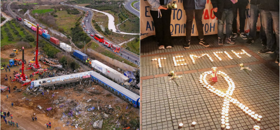 Τέμπη: Ημέρα μνήμης για τα 57 θύματα της σιδηροδρομικής τραγωδίας