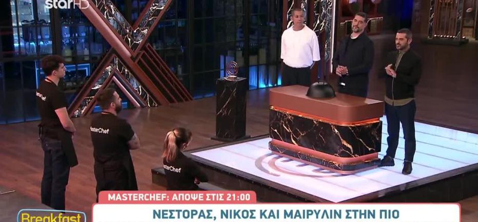 MasterChef: Μαίρυλιν, Νεστορας, Νίκος στη δυσκολότερη αντιγράφη της χρονιάς