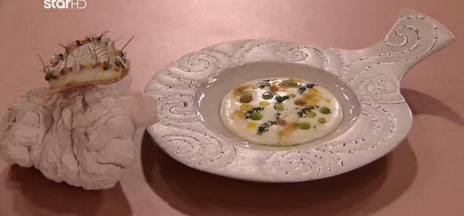 MasterChef: Σαλάχι κονφί με σκορδαλιά, λάδι φυτοπλαγκτόν και kosho