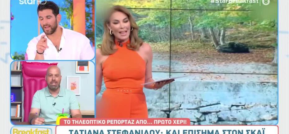 Η Τατιάνα Στεφανίδου στον ΣΚΑΪ: Η ανακοίνωση για το «καινοτόμο concept»