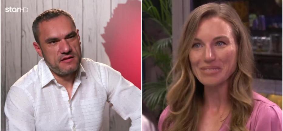 First Dates - Άννα: Ο ενθουσιασμός της όταν της έδωσε λουλούδια ο Βαγγέλης