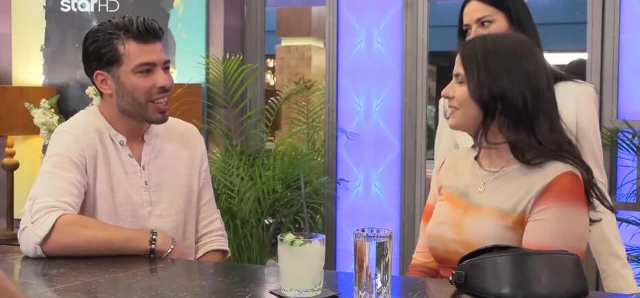 First Dates: Η ατάκα του Βαγγέλη που έκανε την Κατερίνα να κοκκινίσει