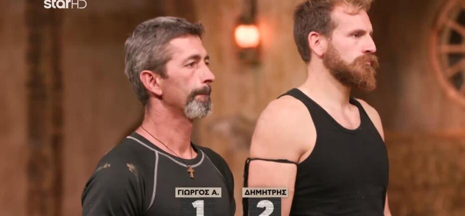 Φάρμα - Δημήτρης vs Γιώργος: Ποιος μπήκε στην τελική πεντάδα