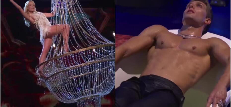 GNTM Τελικός: Οι πόζες στον πολυέλαιο και οι βουτιές στην μπανιέρα