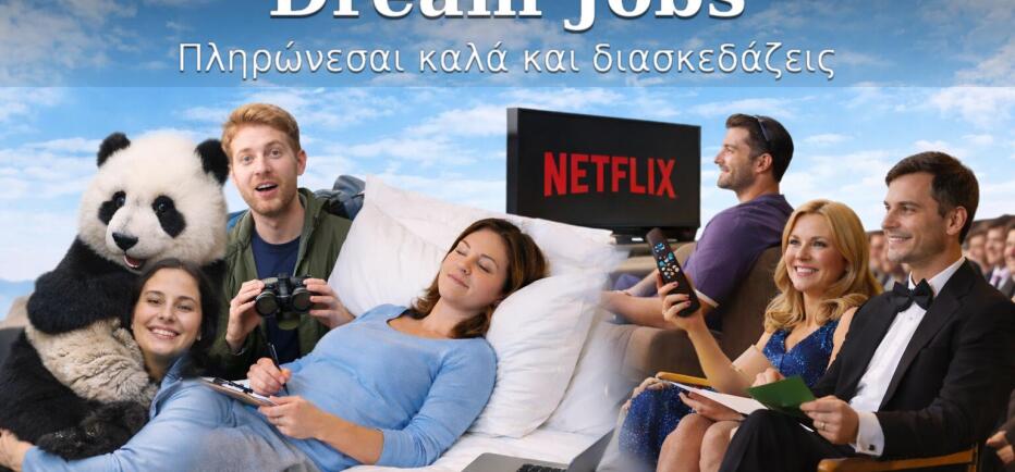 4 + 1 επαγγέλματα που θα θέλαμε όλοι να κάνουμε
