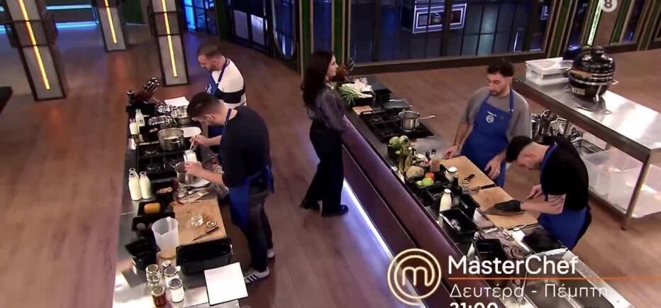 MasterChef: H αγωνία κορυφώνεται με μία ακόμα δυναμική μαγειρική αναμέτρηση