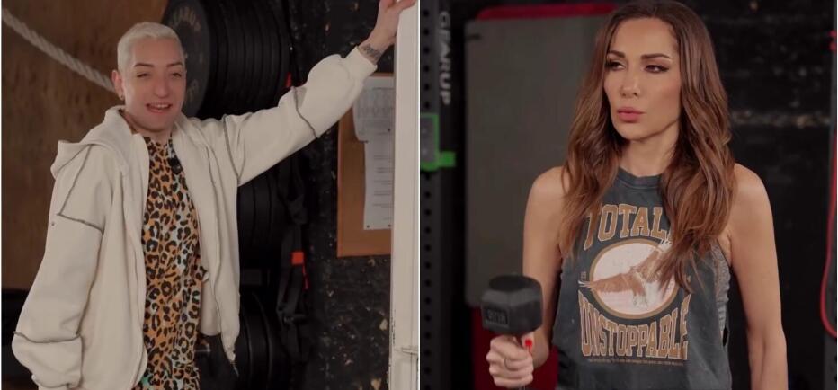 Δέσποινα Βανδή: Τρελό γέλιο στο... γυμναστήριο με τον Γιάννη Κατινάκη!