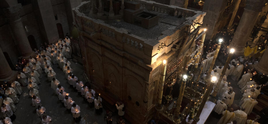 Ιερουσαλήμ: Σφραγίστηκε ο Πανάγιος Τάφος για λόγους ασφαλείας