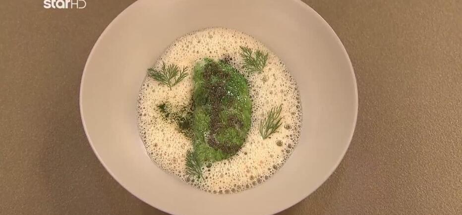 MasterChef: Λαχανοντολμάς αυγολέμονο - Συνταγή Νίκου Ρούσοσου