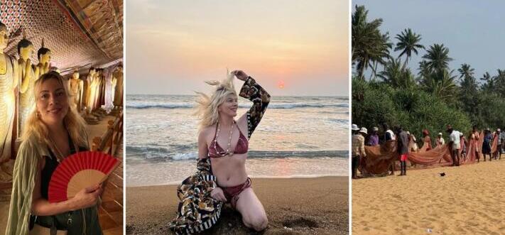 Σμαράγδα Καρύδη: Ευτυχισμένη στον Ινδικό Ωκεανό